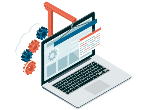 Vertical Motion website maintenance image.